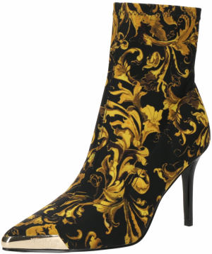 Versace Jeans Couture Členkové čižmy 'Scarlett'  hnedá / žltá / čierna