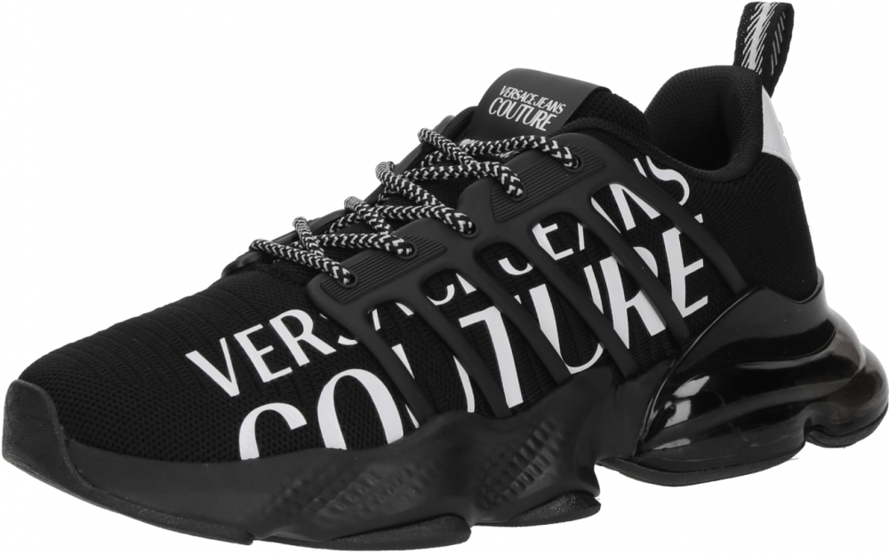 Versace Jeans Couture Nízke tenisky 'NOMO'  čierna / biela