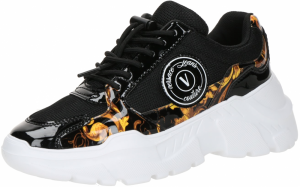 Versace Jeans Couture Nízke tenisky  hnedá / tmavožltá / čierna / biela