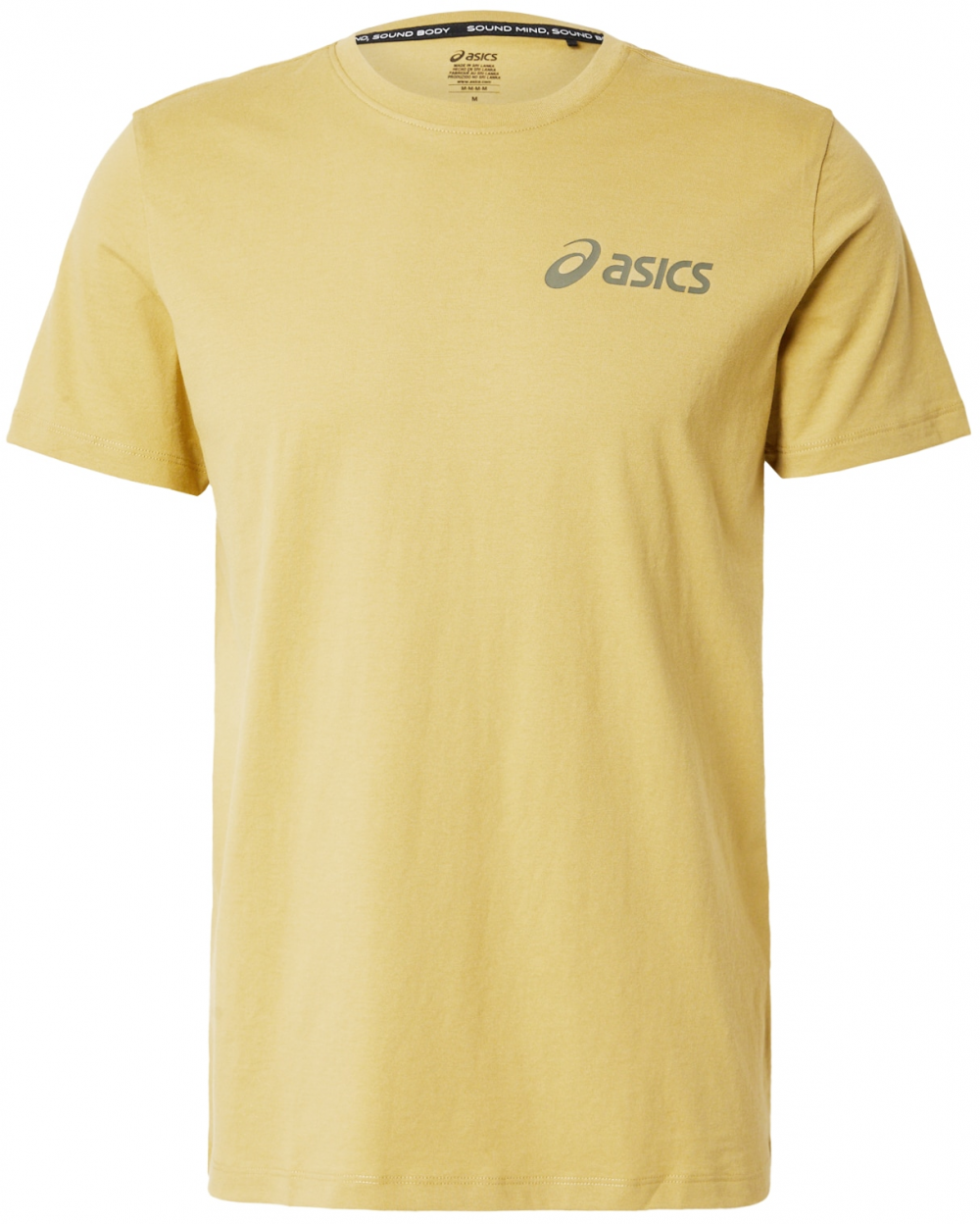 ASICS Funkčné tričko  citrónová / tmavosivá
