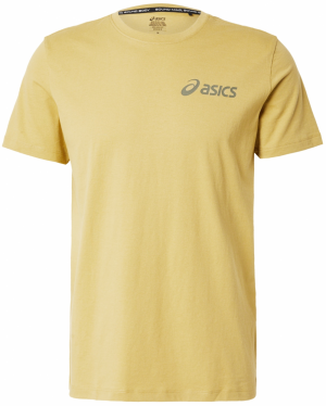 ASICS Funkčné tričko  citrónová / tmavosivá