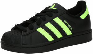 ADIDAS ORIGINALS Tenisky 'SUPERSTAR II'  neónovo žltá / čierna