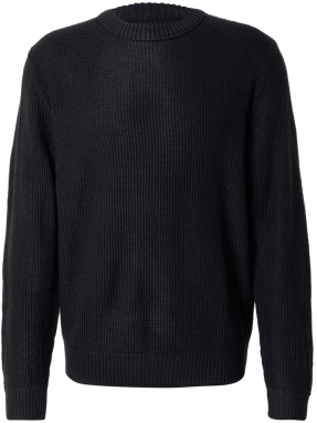 JACK & JONES Sveter 'JJROY'  čierna