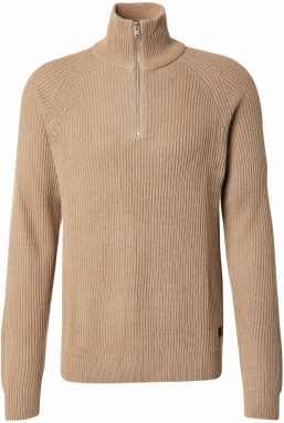 JACK & JONES Sveter  farba ťavej srsti
