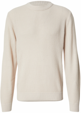 JACK & JONES Sveter 'JJROY'  krémová