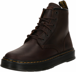 Dr. Martens Šnurovacie čižmy 'Brookline'  tmavohnedá