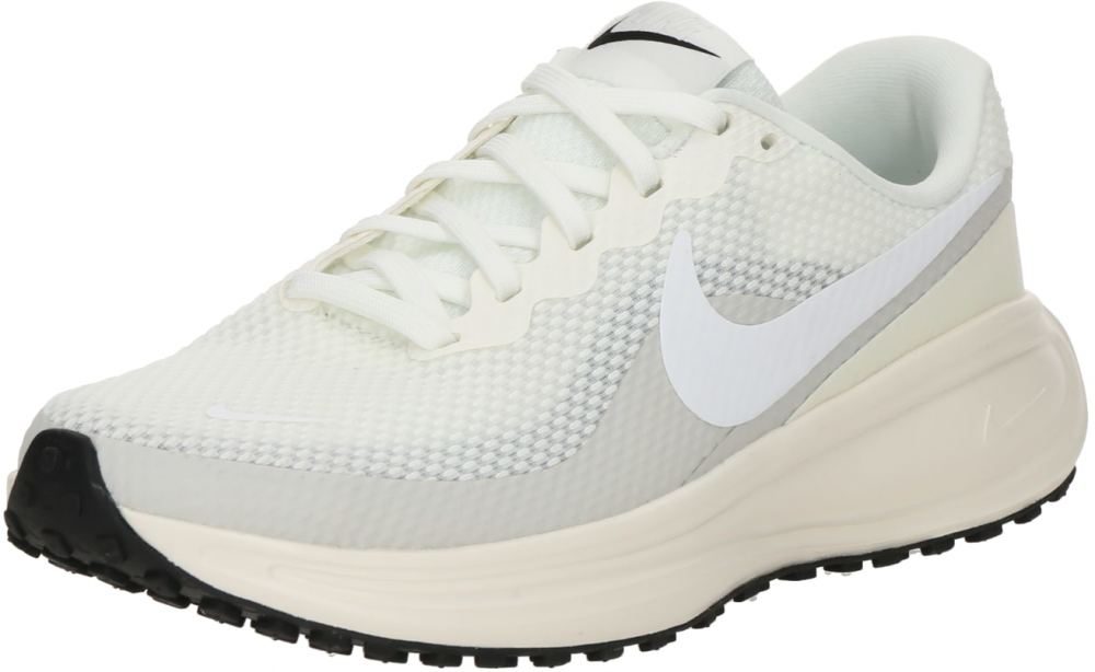 NIKE Bežecká obuv 'Revolution 8'  krémová / svetlosivá / čierna / biela