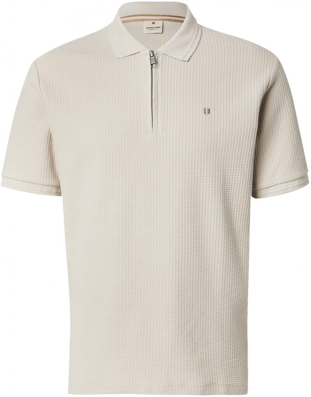 Jack & Jones Premium Tričko 'JPRBLUCAMERON'  sivobéžová