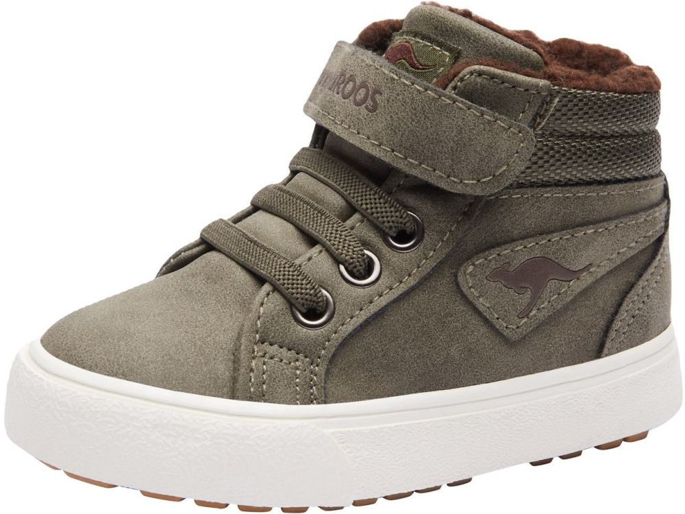 KangaROOS Čižmy 'KaVu III'  hnedá / olivová