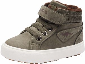 KangaROOS Čižmy 'KaVu III'  hnedá / olivová