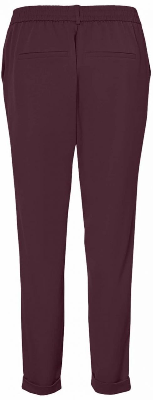VERO MODA Chino nohavice 'VMMAYA'  vínovo červená