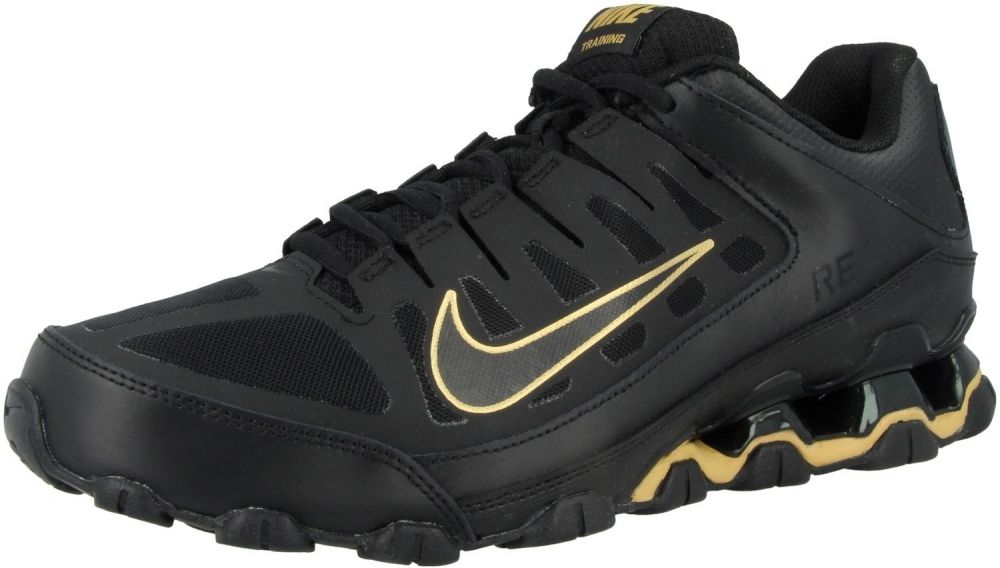 NIKE Športová obuv 'Reax 8'  zlatá / čierna