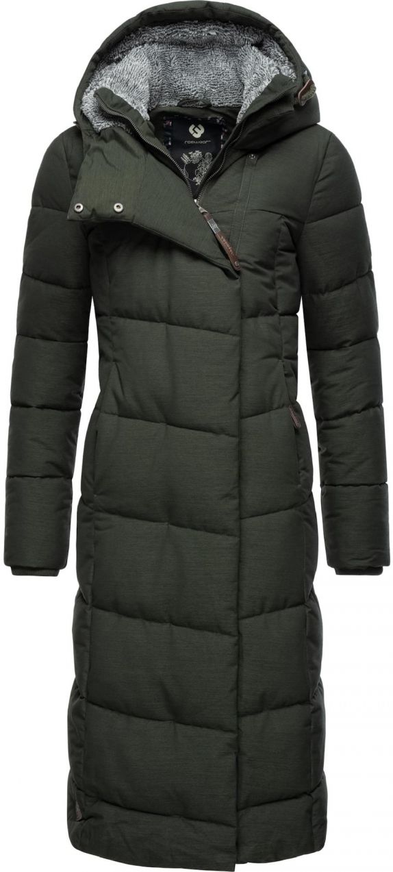 Ragwear Zimný kabát 'Pavla'  tmavozelená
