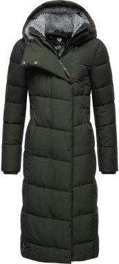 Ragwear Zimný kabát 'Pavla'  tmavozelená