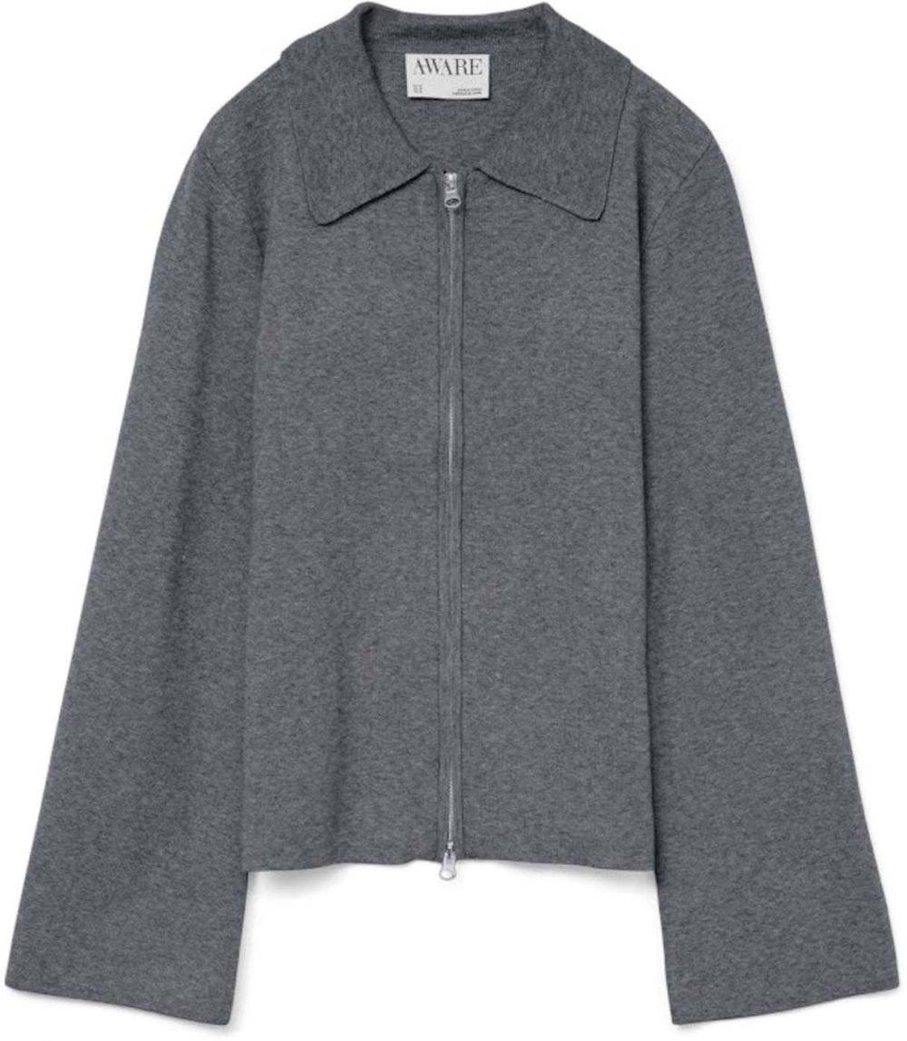 VERO MODA Kardigán 'VMHANNA'  tmavosivá