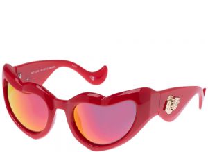 LE SPECS Slnečné okuliare 'FAST LOVE'  zlatá / karmínovo červená