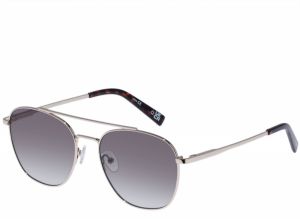 LE SPECS Slnečné okuliare 'Metaphor'  hnedá / čierna / strieborná