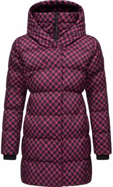 Ragwear Zimný kabát 'Niara'  purpurová / čierna