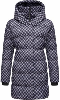 Ragwear Zimný kabát 'Niara'  modrofialová / levanduľová / tmavofialová