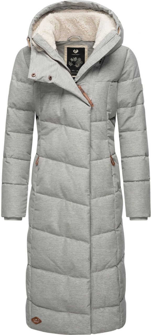 Ragwear Zimný kabát 'Pavla'  sivá melírovaná