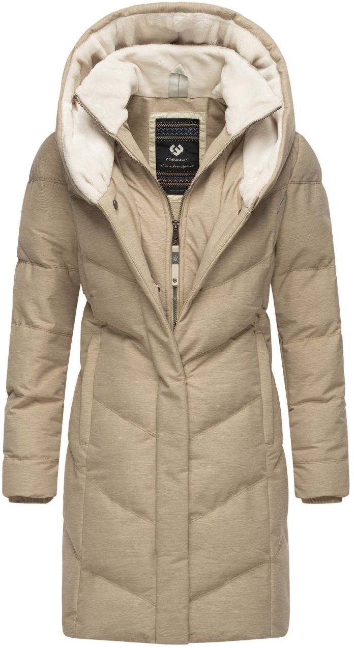 Ragwear Zimný kabát 'Natalka'  béžová