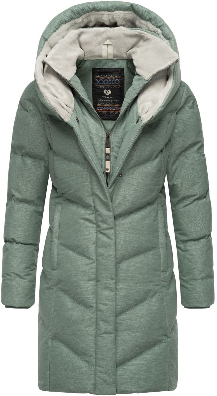 Ragwear Zimný kabát 'Natalka'  zelená