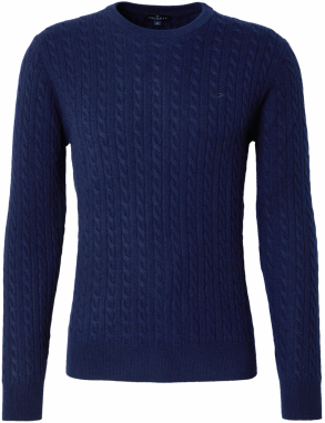 Hackett London Sveter 'CLASSIC'  námornícka modrá
