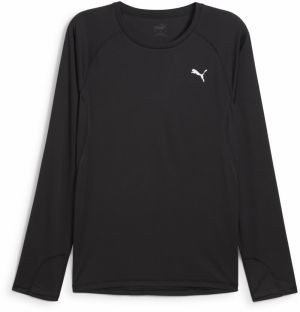 PUMA Funkčné tričko 'Velocity'  čierna / biela