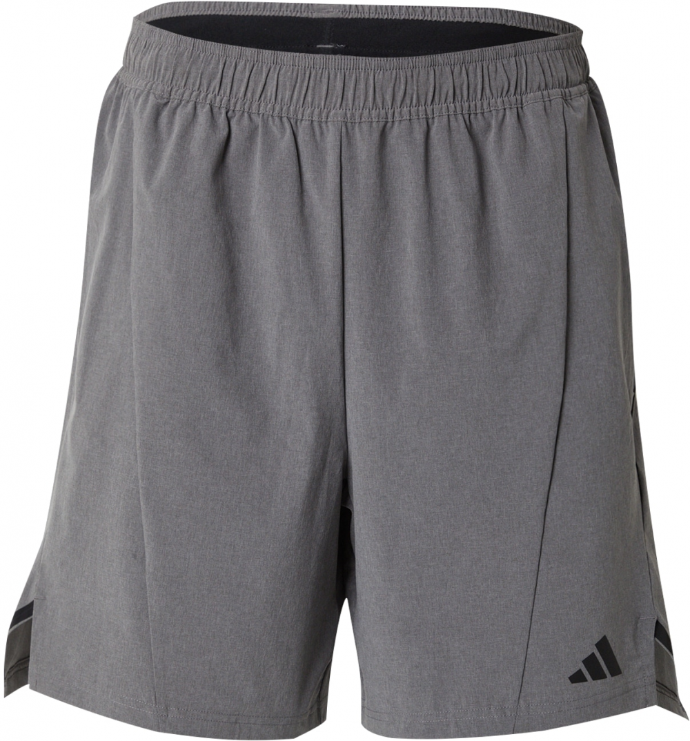 ADIDAS PERFORMANCE Športové nohavice 'D4T'  sivá / čierna