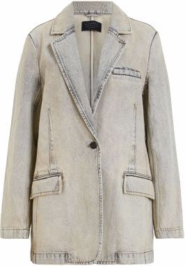 AllSaints Blejzer 'EVER'  sivý denim