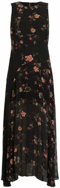 AllSaints Šaty 'JULES'  modrosivá / kaki / purpurová / čierna