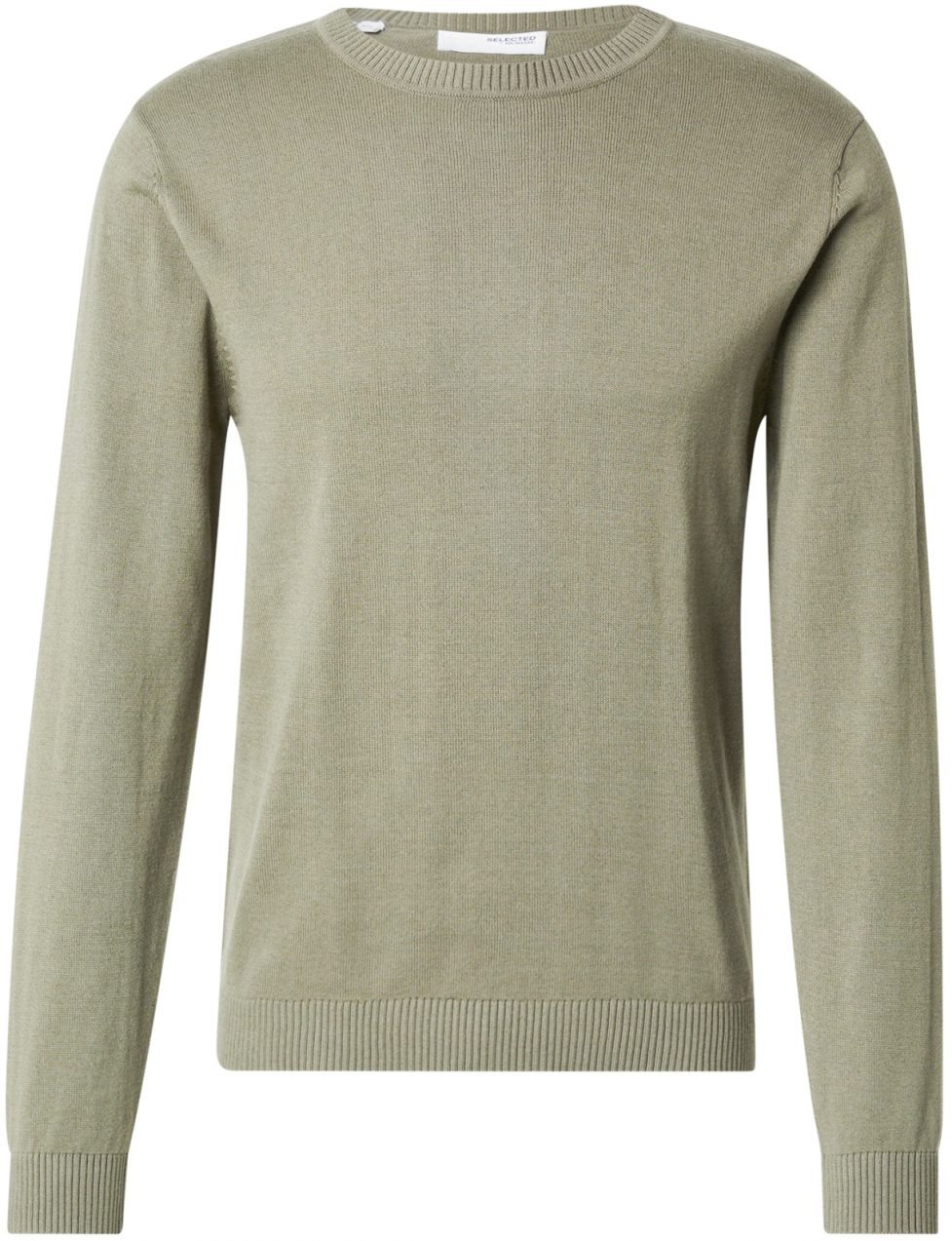 SELECTED Sveter 'SLHBERG'  pastelovo zelená