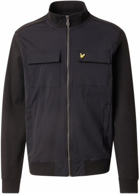 Lyle & Scott Prechodná bunda  čierna