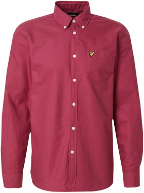 Lyle & Scott Košeľa  červeno-fialová