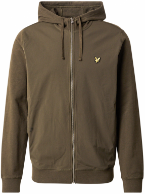 Lyle & Scott Tepláková bunda  olivová