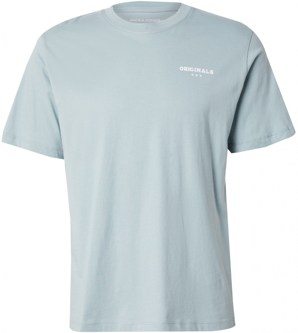 JACK & JONES Tričko 'JWHMYKONOS'  tmavožltá / mätová / jedľová / biela