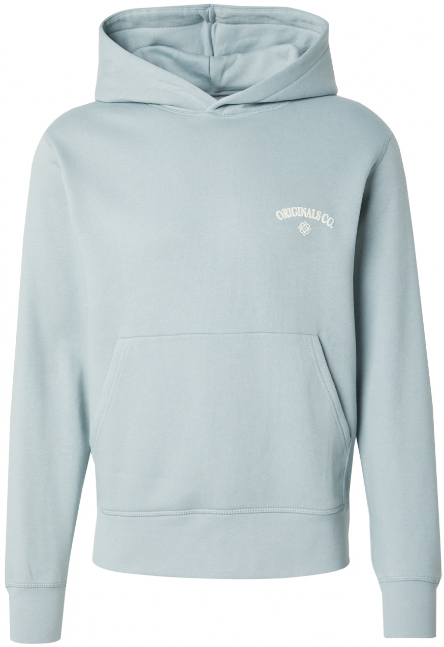 JACK & JONES Mikina 'JWHSANTORINI'  mätová / biela