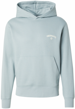 JACK & JONES Mikina 'JWHSANTORINI'  mätová / biela