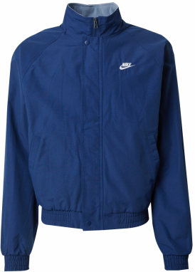 Nike Sportswear Prechodná bunda 'CLUB FUTURA'  námornícka modrá
