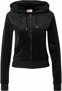 Juicy Couture Tepláková bunda 'Dach Addison'  čierna