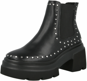 STEVE MADDEN Chelsea čižmy 'Bing Bang-S'  čierna / strieborná