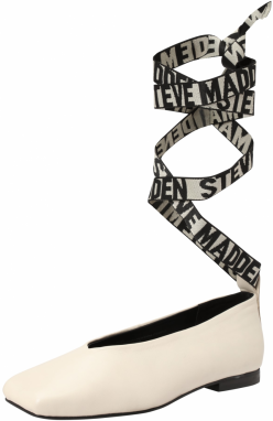 STEVE MADDEN Baleríny s ramienkom 'Ezri'  krémová