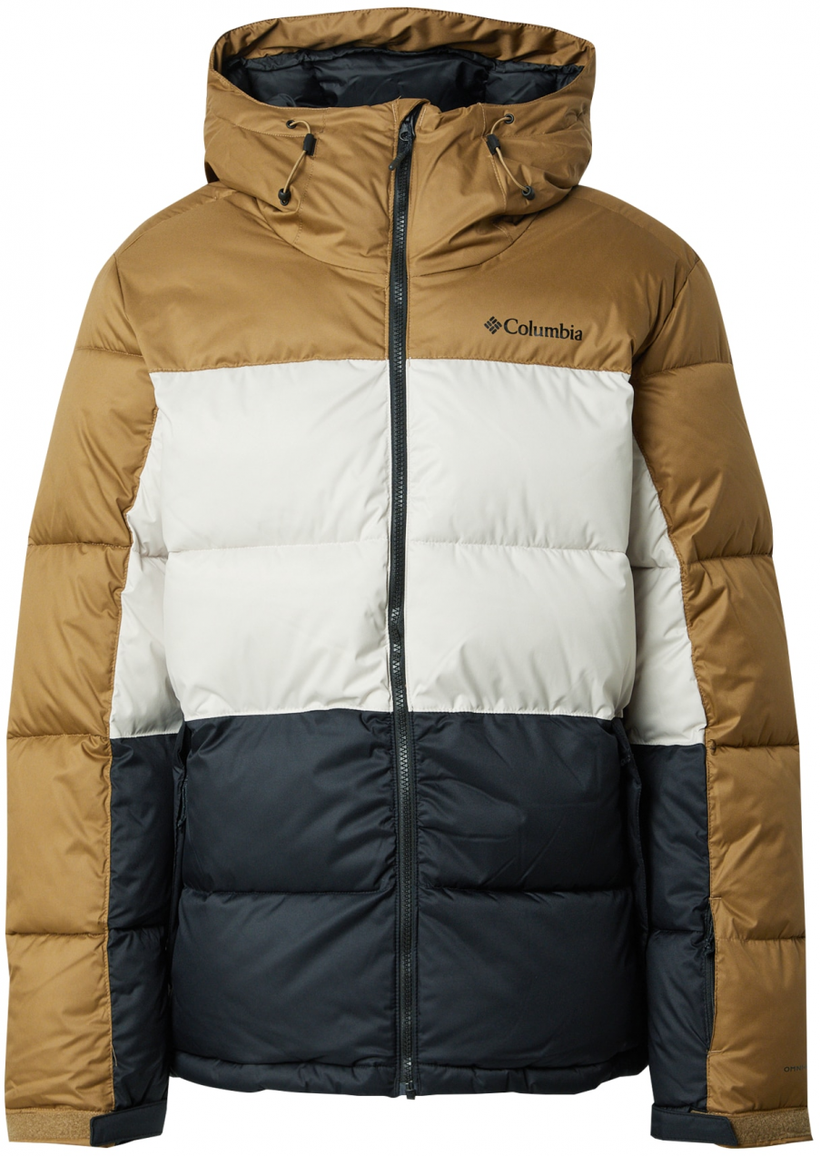 COLUMBIA Outdoorová bunda  hnedá / čierna / biela