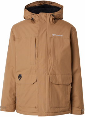 COLUMBIA Outdoorová bunda 'Landroamer'  svetlohnedá / čierna