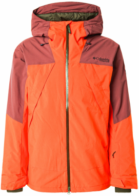 COLUMBIA Športová bunda 'PowBound'  oranžová / burgundská