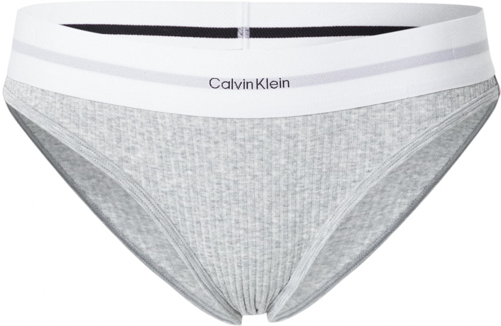Calvin Klein Underwear Nohavičky  sivá melírovaná / čierna / biela
