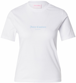 Juicy Couture Tričko 'THE TENNIS'  svetlomodrá / biela