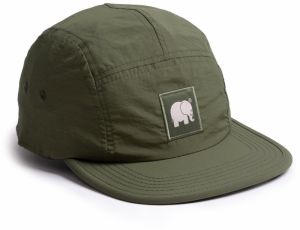 Trendsplant Čiapka ' FIVE PANEL '  tmavozelená