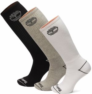 TIMBERLAND Ponožky  sivá / čierna / biela