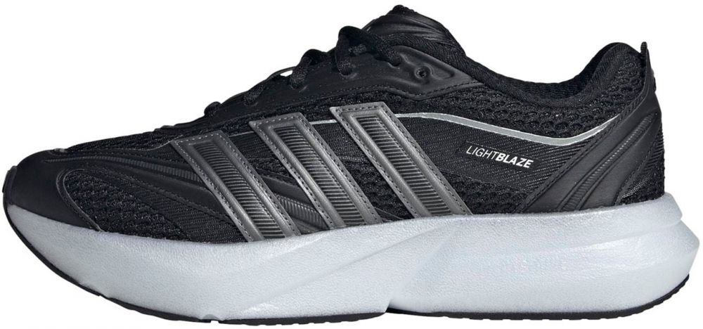 ADIDAS SPORTSWEAR Nízke tenisky 'LIGHTBLAZE'  čierna / strieborná
